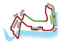 GP Singapur Strecke DRS Zone 2013