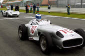 Häkkinen  Coulthard im Mercedes W196