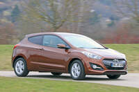 Hyundai i30 1.6 CRDi Coupé, Frontansicht