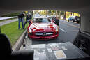 Jay Leno im Mercedes SLS AMG