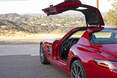Jay Leno im Mercedes SLS AMG