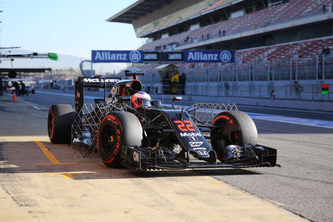 Jenson Button - McLaren - Formel 1-Test - Barcelona - 4. März 2016