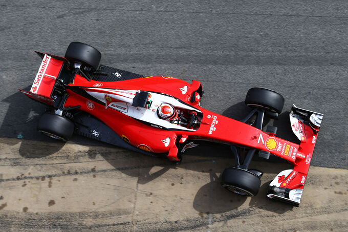 Kimi Räikkönen - Ferrari - Formel 1-Test - Barcelona - 24. Februar 2016