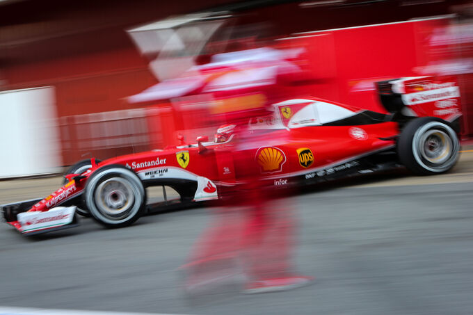 Kimi Räikkönen - Ferrari - Formel 1-Test - Barcelona - 25. Februar 2016