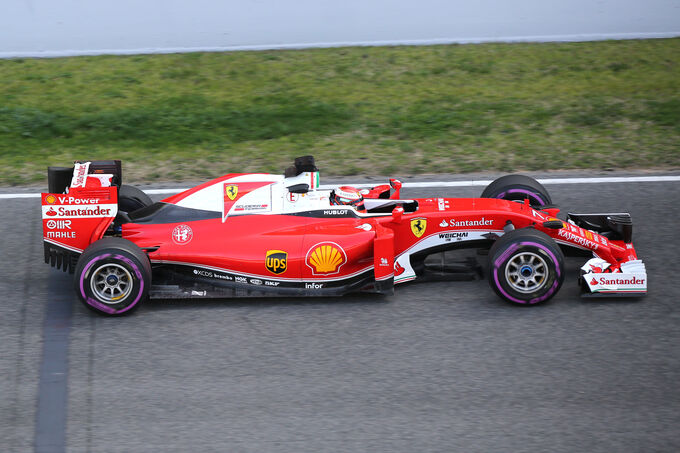 Kimi Räikkönen - Ferrari - Formel 1-Test - Barcelona - 3. März 2016