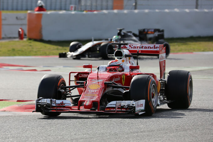 Kimi Räikkönen - Ferrari - Formel 1-Test - Barcelona - 3. März 2016