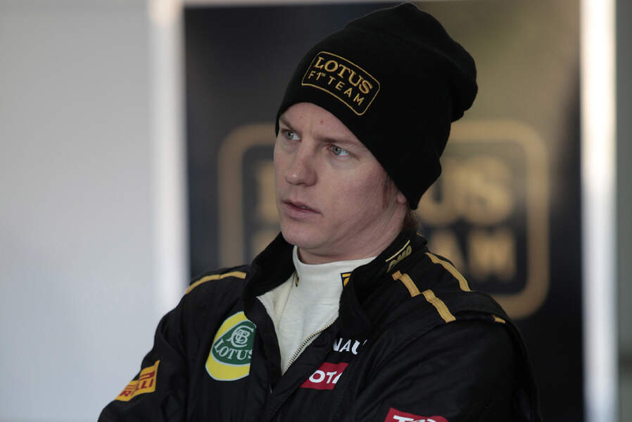 Kimi Räikkönen Lotus Renault 2012 R30 Valencia