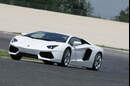 Lamborghini Aventador, Frontansicht, Teststrecke