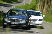 Lexus LS 600h, Mercedes Benz S 400 Hybrid