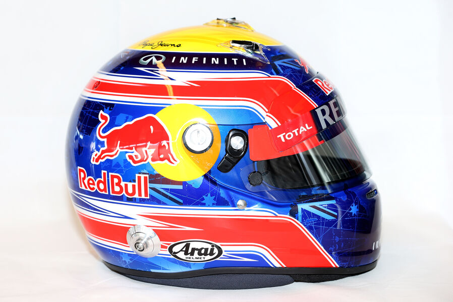 Mark Webber Helm 2013