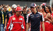 Massa Senna GP Spanien 2012
