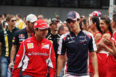 Massa Senna GP Spanien 2012