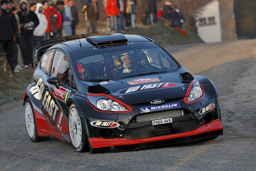Matthew Wilson Ford Fiesta Go Fast Rallye Monte Carlo 2012