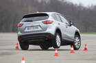 Mazda  CX-5 Skyaktiv-D AWD Sports-Line, Heck, Kurve