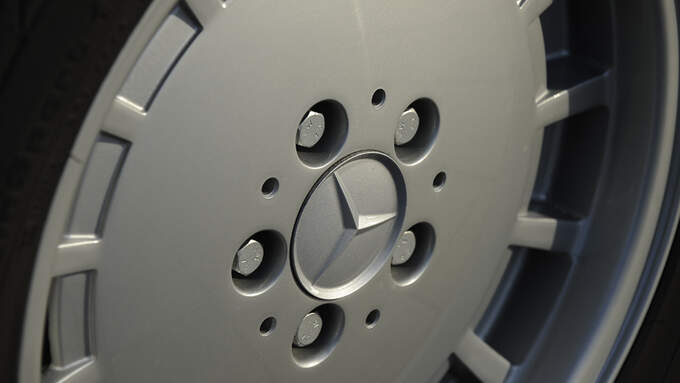 Mercedes 500 SEC, Felge