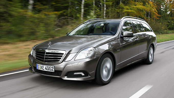 Test mercedes e klasse 250 cdi t-modell #2