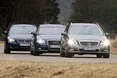 Alle drei Test-Kandidaten kosten rund 50.000 Euro. Mercedes E 250 CDI T