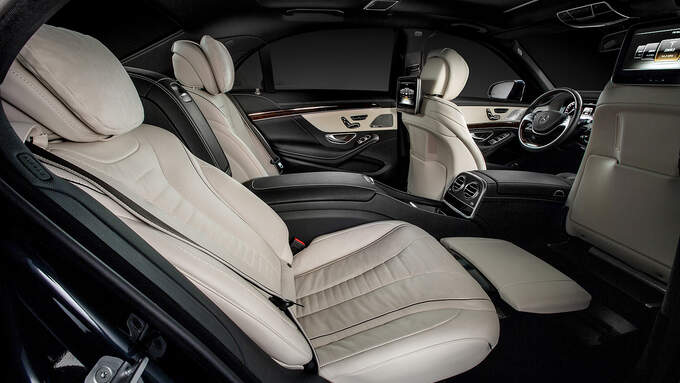 Mercedes S-Klasse, Fond, Chauffeur-Paket