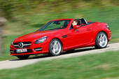 Mercedes SLK BlueEFFICIENCY, Seitenansicht, Ausfahrt
