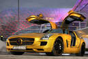 Mercedes SLS AMG Desert Gold