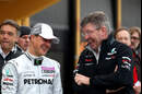 Michael Schumacher Ross Brawn 2011