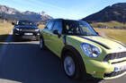 Mini Countryman, Range Rover Evoque