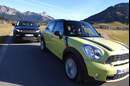 Mini Countryman, Range Rover Evoque
