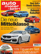 Neues Heft auto motor und sport, Ausgabe 09/2016, Vorschau, Preview