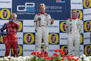 Nico Rosberg, Heikki Kovalainen und Alexandre Premat