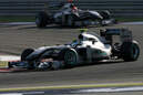 Nico Rosberg und Michael Schumacher
