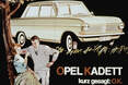Ein Klassiker von Opel: der Opel Kadett. Opel Kadett Werbeanzeige