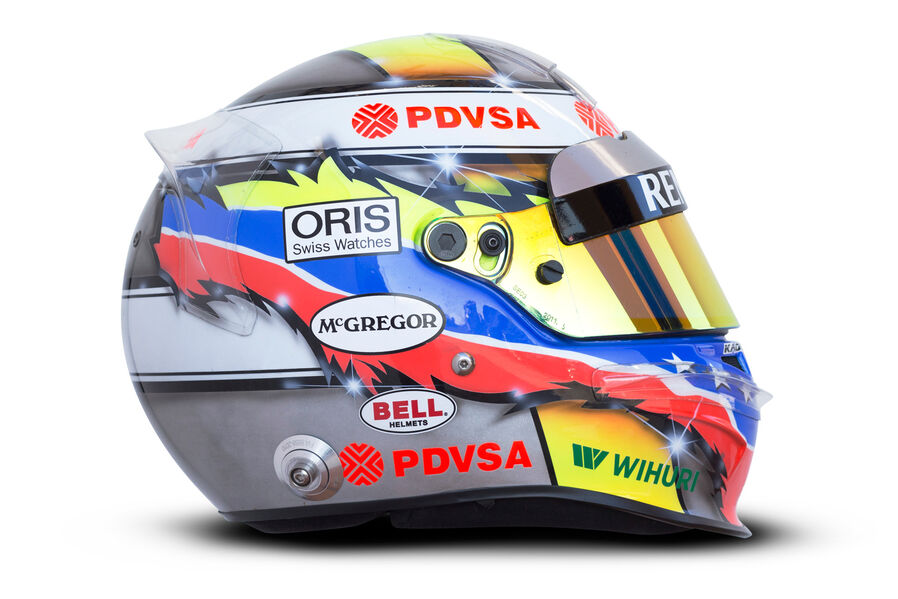 Pastor Maldonado Helm 2013