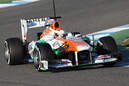 Paul di Resta, Force India, Formel 1-Test, Jerez, 5.2.2013