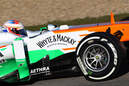 Paul di Resta, Force India, Formel 1-Test, Jerez, 5.2.2013