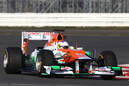 Paul di Resta Force India VJM05 Shakedown Silverstone 2012