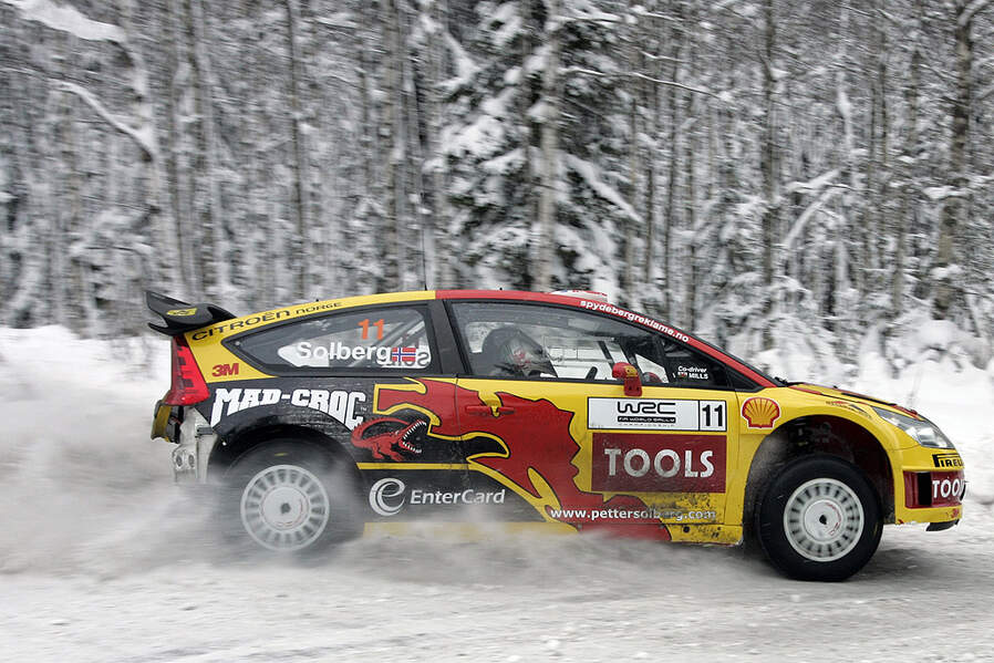 Petter Solberg Citroen C4 WRC