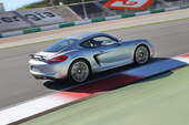 Porsche Cayman S, Seitenansicht