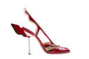 Prada Schuhe mit Heckflossen und Flammen, Kollektion Sommer 2012