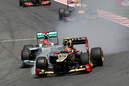 Romain Grosjean GP Spanien 2012
