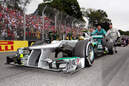 Rosberg Mercedes GP Brasilien 2012