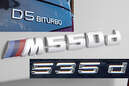 Schriftzug M 550d, 535d, D5 Biturbo