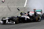 Schumacher Senna GP Spanien 2012