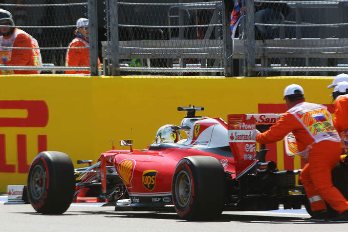 Sebastian Vettel - Ferrari - Formel 1 - GP Russland - 29. April 2016