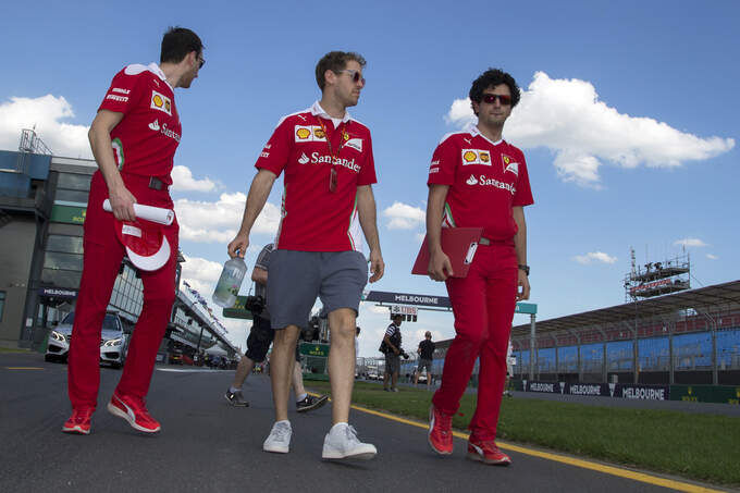 Sebastian Vettel - Ferrari - GP Australien - Melbourne - 16. März 2016