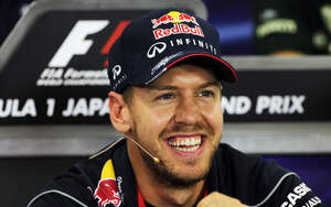 Sebastian Vettel - Red Bull - Formel 1 - GP Japan - 10. Oktober 2013 Sebastian Vettel - Red Bull - Formel 1 - GP Japan - 10. Oktober 2013