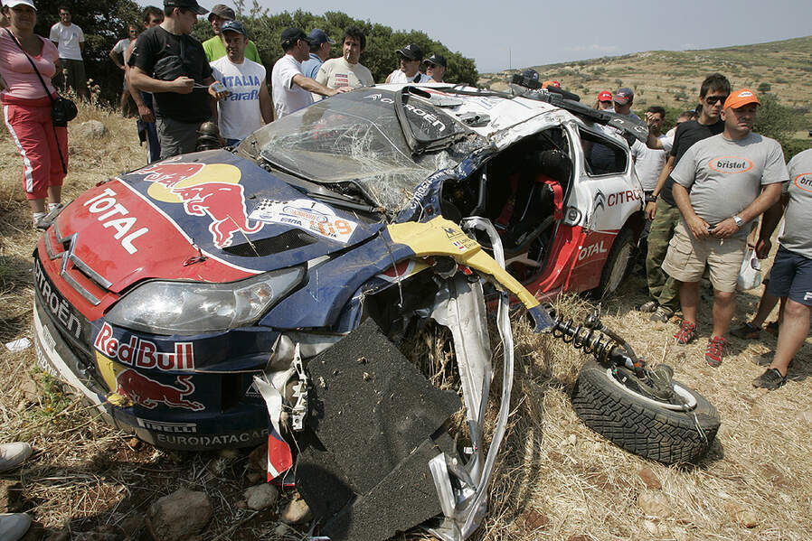 Sebastien Loeb Unfall