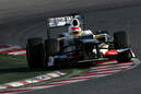 Sergio Perez Barcelona F1-Test 2012