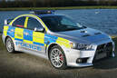 Skurrile Polizeiautos, Streifenwagen, Mitsubishi Lancer Evo X