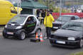 Der getunte Smart demütigt auf dem Dragstrip auch potente Gegner. Smart Dragster