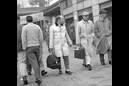 Stirling Moss mit Huschke von Hanstein